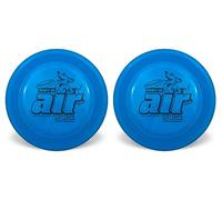 Hero Disc USA Hero Air 235 Dog Disc, Outdoor Dog Toy and Pet Disc, Lightweight Dog Flying Disc Pack of 2 (Blue)