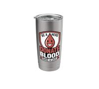 Hero Donate Blood Save A Life Donor Support Stainless Steel Insulated Tumbler