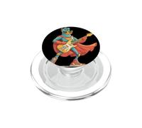 Hero Duck Costume in Cape for Rock Guitar Lovers PopSockets PopGrip for MagSafe