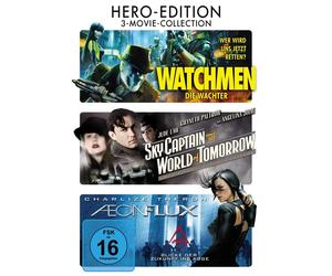 HERO EDITION: WATCHMEN/SKY CAPTAIN/AEON FLUX 3DVD NEW ORIGINAL BOX