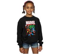 Hero Group Sweatshirt Marvel Black 7-8 Years