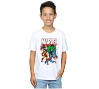 Hero Group T-Shirt Marvel White 12-13 Years