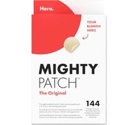 Hero Mighty Pimple Patches Original, Hydrocolloid Spot Patches, 144 Count | Medical grade hydrocolloid, Absorbs gunk in 6 hours, Protects skin from popping and picking, Dermatologically tested