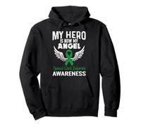 Hero Now Angel- Spinal Cord Injuries Awareness Support Pullover Hoodie