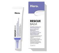 Hero Cosmetics Rescue Balm Post-Blemish Recovery Cream, Nourishing and Hydrating Moisturiser for Acne Prone Skin to Improve Skin Look, Dermatologist-Tested, Suitable for Sensitive Skin, 15 ml