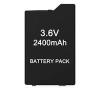 hero-s 2400mAh 3.6V Rechargeable Lithium Ion Battery Pack Replacement Compatible With for PSP3000 PSP2000 Console Game Machine Battery Compatible With PSP2000 PSP300