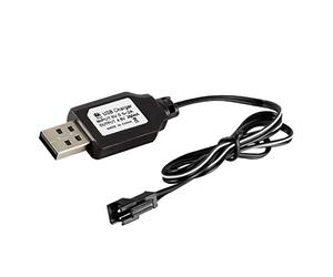 Hero-s - Charging Cable, Battery USB Charger, for Ni-Cd Ni-MH Batteries Pack, SM-2P Plug Adapter, 4.8V 250mA Output, for Toys Car, Quickly and Stably Recharge