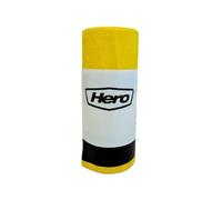 Hero Small/Large Tiger Stripe Clinical Waste Bag Heavy Duty Flat Top for Use In: Hospitals & Healthcare Facilities GP Surgeries & Dental Practices Veterinary Clinics (Roll of 25, Large)