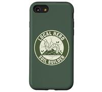 Hero Soil Builder Worm Organic Gardening Case for iPhone SE (2020) / 7/8