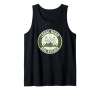 Hero Soil Builder Worm Organic Gardening Tank Top