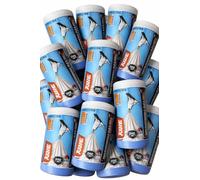 Hero Swing Drawstring Strong Bin Bag Liners x 12 Bags, Embossed Stretchable Strong Refuse Sacks, 50-60 Litre White ideal for Bathroom, bedroom, Kitchen small bins White (4)