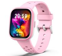 Heroange Kids Smart Watch for Girls Boys,IP68 Waterproof Kids Fitness Tracker Watch with 1.83" Face,Heart Rate Sleep Monitor,19 Sport Modes,Puzzle Games with APP,Great Gifts for Teens 6+,Pink