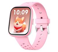 Heroange Kids Smart Watch for Girls Boys,IP68 Waterproof Kids Fitness Tracker Watch with 1.83" Face,Heart Rate Sleep Monitor,19 Sport Modes,Puzzle Games with APP,Great Gifts for Teens 6+,Pink