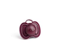 Herobility Pacifiers for 0 - 6 Month Baby Merlot | BPA Free, Thin & Soft Silicone Material, Large Air Vents | Easy to Clean & Hygienic
