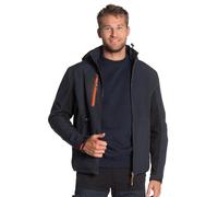 Herock Trystan Softshell Men's Workwear Jacket - Quality, Functional, Comfortable, Thermal, Breathable, Waterproof, Windproof, Durable - Detachable Hood, 3 Pockets, Elastic Draw - For Tradesmen