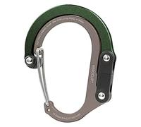 HEROCLIP Small - Carabiner Clip and Hook, Bag, Purse, Backpack Hanger, Baby Pushchair Hook, Keyring Carabiner and Multifunction for Camping, Fishing, Hiking Or Travel, Hang Anything, Anywhere
