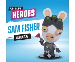 Heroes Collection - Rabbids Sam Fisher Chibi Figure