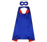 Heroes Dress-up Costumes Set Superhero Capes Masks for Boys and girls Suitable Cosplay Double-Sided Cloaks Dressing up Party, for Halloween, Party, Fancy Dress up Accessory