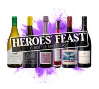 Heroes Feast 6-Bottle Mixed Case, Includes Chablis, Cabernet Franc Icewine, Pinot Noir, and More, 75clBy Winebuyers