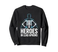 Heroes In Lead Aprons Radiology Pride X-Ray Technologists Sweatshirt
