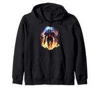 Heroes in Space The Epic Space Marines Zip Hoodie