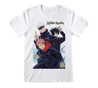 Heroes Inc. Officially Licensed Jujutsu Kaisen Trio Unisex T-Shirt White
