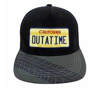 Heroes Inc. Back to The Future Hat for Adults | Boys' Hoodies | Black Back to The Future Cap | Back to The Future Baseball Cap | Movie Hat | Official Merch