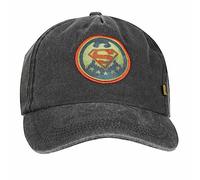 Heroes Inc DC Superman Hip Hop Vintage Wash Cap Grey