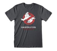 Heroes Inc Ghostbusters 'Japanese Logo' (Charcoal) T-Shirt (Medium)