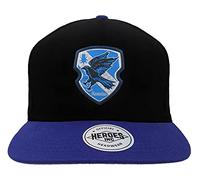 Heroes Inc Hogwarts Ravenclaw Badge Snapback Cap Black/Blue