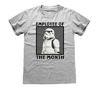 Star Wars - Employee Of The Month Grey - T-Shirt Small