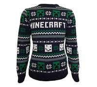 Heroes Inc Minecraft Sweatshirt Christmas Jumper Pattern (M)