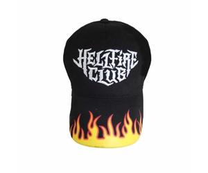 Heroes Inc. Netflix Stranger Things Hellfire Club Baseball Cap Black