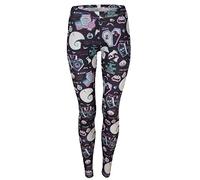 Heroes Inc. Nightmare Before Christmas VHS Womens Leggings Multicoloured