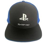 Heroes Inc. Playstation - Snapback Cap Blue and Black Katakana Logo