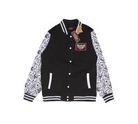 Heroes Inc Varsity Jacket for Men | Hellfire Club Bomber | Black Jacket | Official Stranger Things Merch | XX-Large
