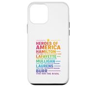 Heroes of America Hamilton Revolution Legends Colorblast Tee Case for iPhone 12 mini