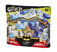 Heroes of Goo Jit Zu Bandai Action Figure - Heroes DC Pack 2 Figures Batman VS MR Freeze Multicolor CO41393