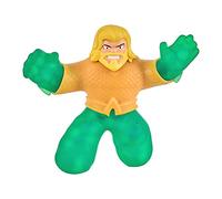 Heroes of Goo Jit Zu Dc Hero Pack - Super Goopy Aquaman 4.5-Inch Tall Action Figure, Perfect Christmas/Birthday Present For 4 To 8 Year Olds, Squishy, Stretchy Tactile Play