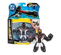 Heroes of Goo Jit Zu, DC, Mr. Terrific, Unique Super Gel Filling. Stretches Up to 3 Times Its Size