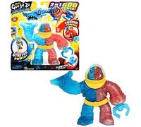 Heroes of Goo Jit Zu Deep Goo Sea Tyro Double Goo Pack Age 4+. Stretchy, Squishy 6.5-Inch Tyro Figure With 2 In 1 Goo Power And Claw Pop Attack Weapon.
