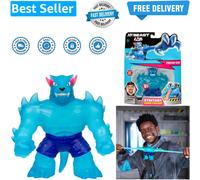 Beast Lab Heroes Of Goo Jit Zu Mrbeast Lab Stretchy Hero Hypercharged Panther Figure One Colour