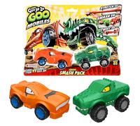 Heroes of Goo Jit Zu Goo Mobiles- Tygor Vs Rock Jaw Stretch 'em! Smash 'em! Twist 'em! Fix Them and start again! Present for 4 year old girls, boys and Goo Jit Zu fans