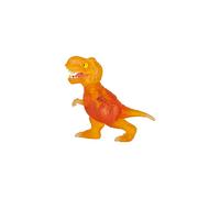 Heroes of Goo Jit Zu Jurassic World Hero Pack, Amber T. Rex, 4.5" Tall - Stretchy, Squishy Dinosaur Figure with Chomp Attack Action and Unique goo