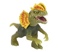 Heroes of Goo Jit Zu Jurassic World Hero Pack, Dilophosaurus, More Than 4" Long - Stretchy, Squishy Dinosaur Figure with Chomp Attack Action and Unique Goo Filling