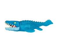 Heroes of Goo Jit Zu Jurassic World Hero Pack, Mosasaurus, 4.5" Long - Stretchy, Squishy Dinosaur Figure with Chomp Attack Action and Unique goo Fill