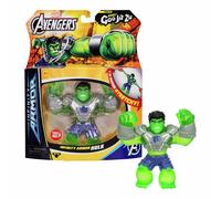 "Heroes of Goo Jit Zu Marvel Infinity Armor 4.5"" Hulk Figure"