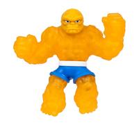 Heroes of Goo Jit Zu Marvel Studios The Fantastic 4 First Steps, The Thing, Stretchy, Goo Filled 4.5" / 11.4 CM Action Figure, with Unique Crunchy Goo Filling, 3 to Collect