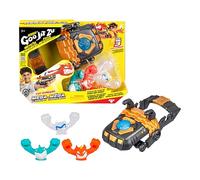 Heroes of Goo Jit Zu Meteor Madness Goo-Slingers Mega Launcher, Load Goo-Slingers, Stretch 'Em & Sling 'Em Sky-High! With 3 Exclusive Goo-Slingers