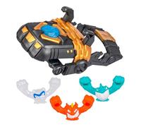 Heroes of Goo Jit Zu Meteor Madness Goo-Slingers Mega Launcher, Load Goo-Slingers, Stretch 'Em & Sling 'Em Sky-High! With 3 Exclusive Goo-Slingers